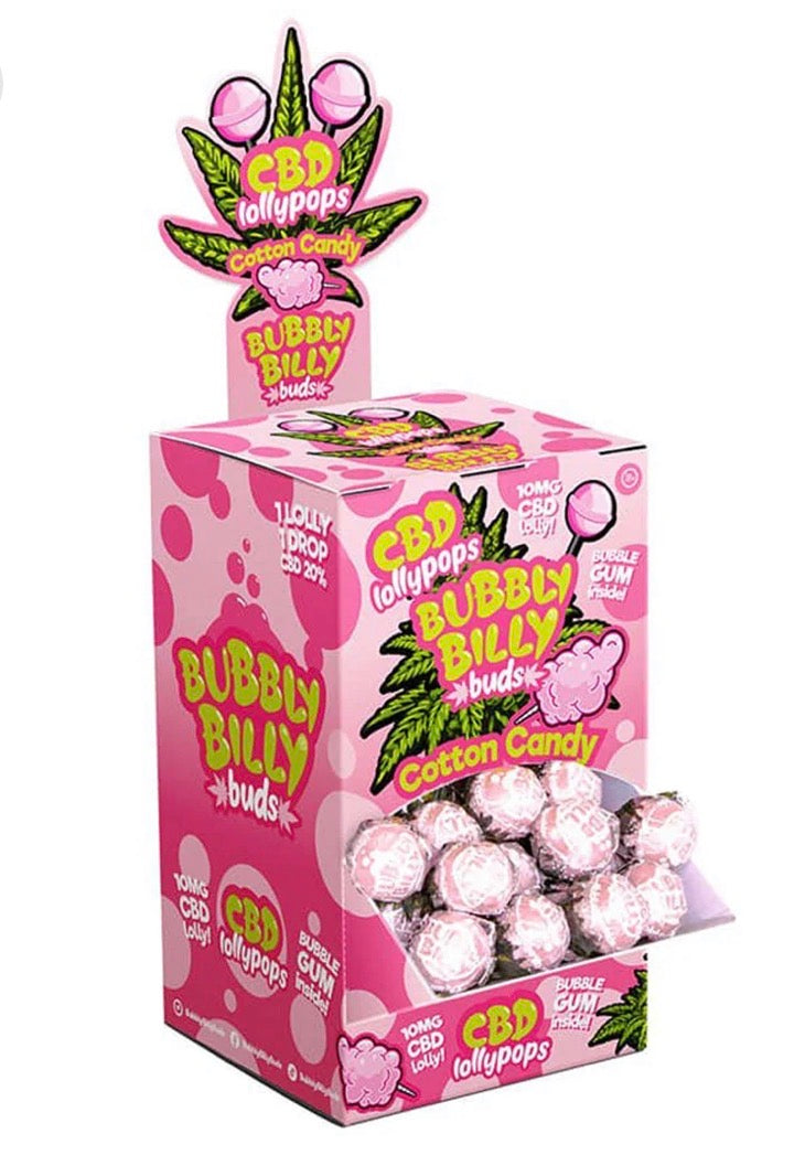 Bubbly Billy Buds CBD Lollipops